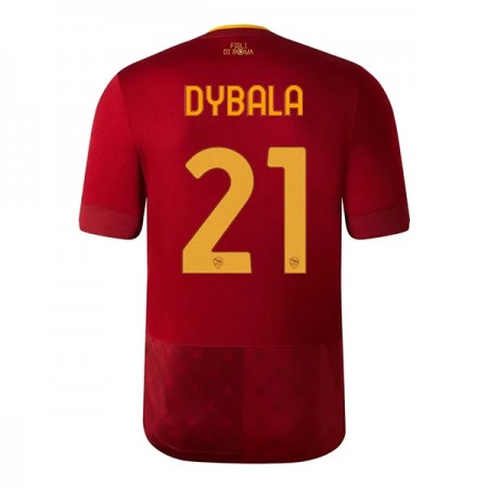 AS Roma Dybala 21 Hjemme 2022-23 - Fodboldtrøjer (S/S) AS Roma Dybala 21 Hjemme 2022-23 - Fodboldtrøjer (S/S)